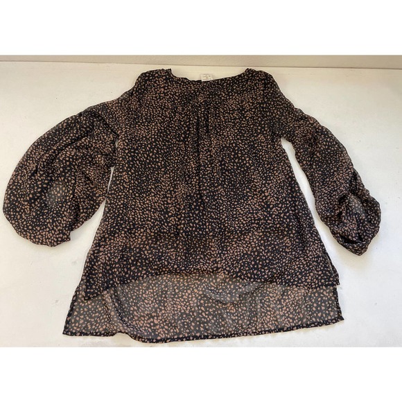 BY TOGETHER WOMEN'S Blouse/SHIRT/Top 3/4 Sleeve FLOWY Lined EUC‎ - Picture 8 of 10